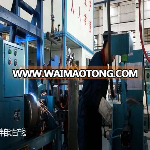 15kg LPG Gas Cylinder Manufacturing Equipments Bottom Base Bottom Ring Welding Machine