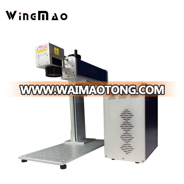 Mini fiber laser 20W fiber laser marking machine for printed circuit chip, chip,mobile phone shell,Index Chuck