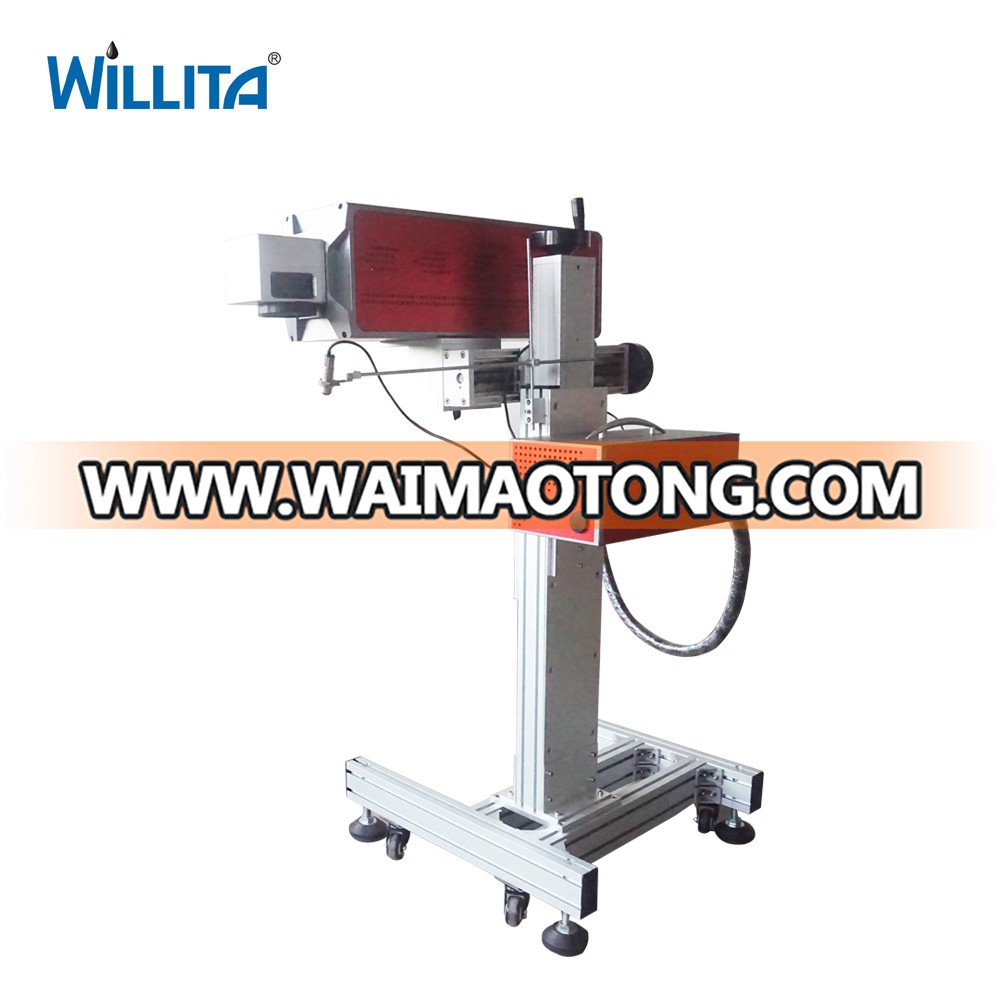 10W 20W 30W high speed LOGO Date Code CO2 Laser Marking Machine for Plastic Bottles