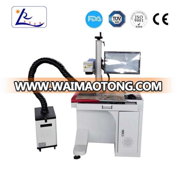 Portable 20W 30W Jewelry Gold silver Metal sheet Fiber laser marking machine