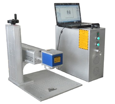 Portable Fiber CO2 Laser Marker for Metal Plastic Wood